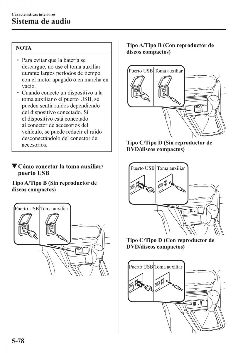 Mazda 2 Demio manual del propietario / page 403