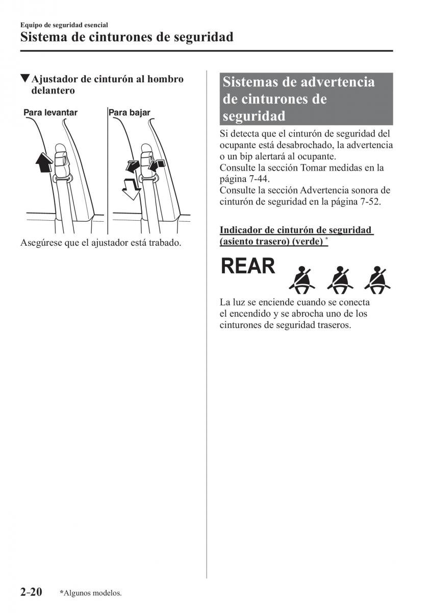 Mazda 2 Demio manual del propietario / page 41