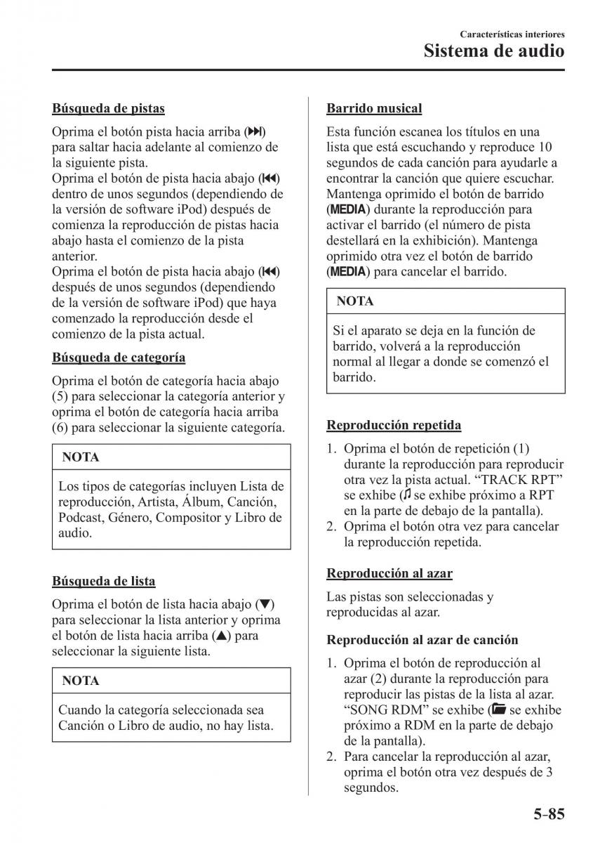 Mazda 2 Demio manual del propietario / page 410