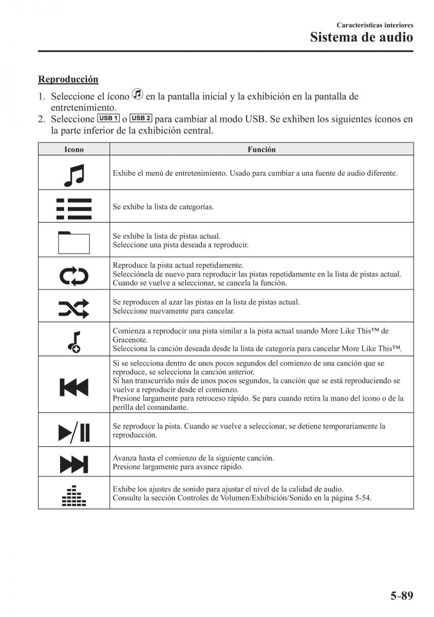 Mazda 2 Demio manual del propietario / page 414