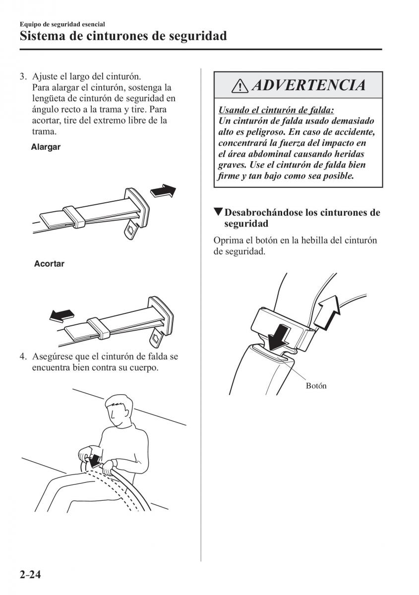 Mazda 2 Demio manual del propietario / page 45