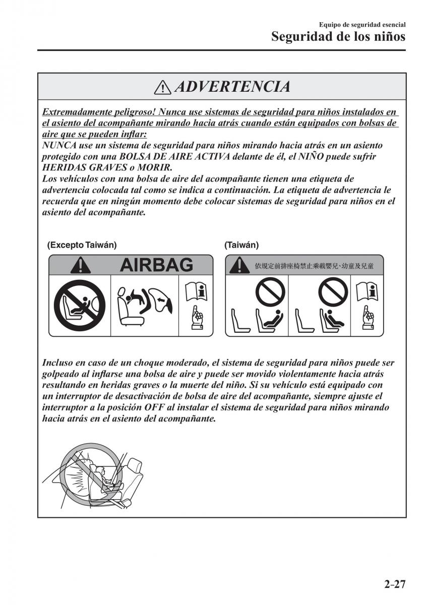 Mazda 2 Demio manual del propietario / page 48