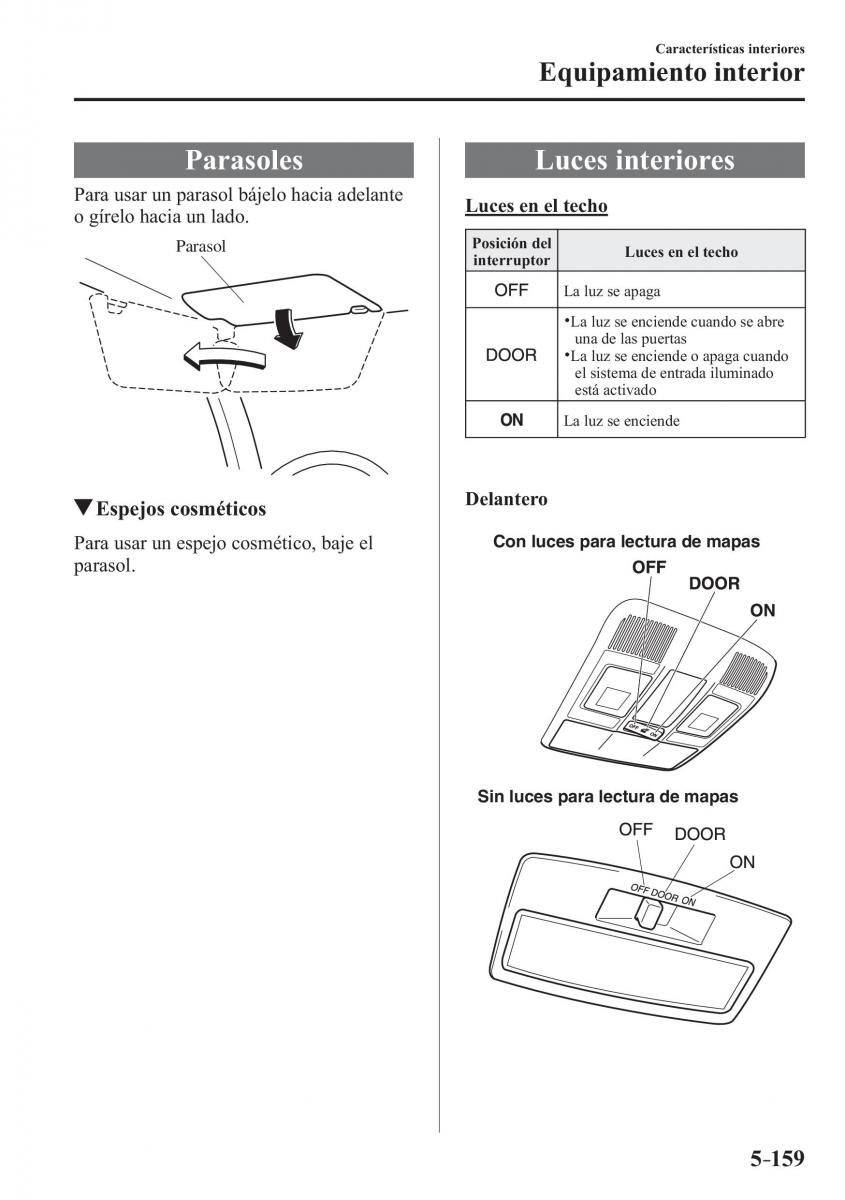 Mazda 2 Demio manual del propietario / page 484