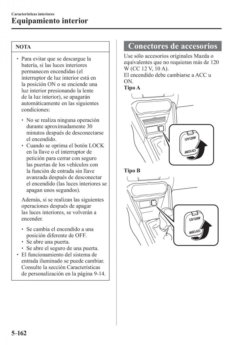 Mazda 2 Demio manual del propietario / page 487