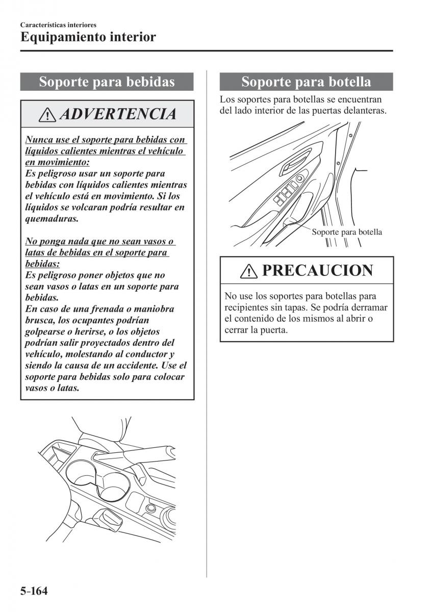 Mazda 2 Demio manual del propietario / page 489