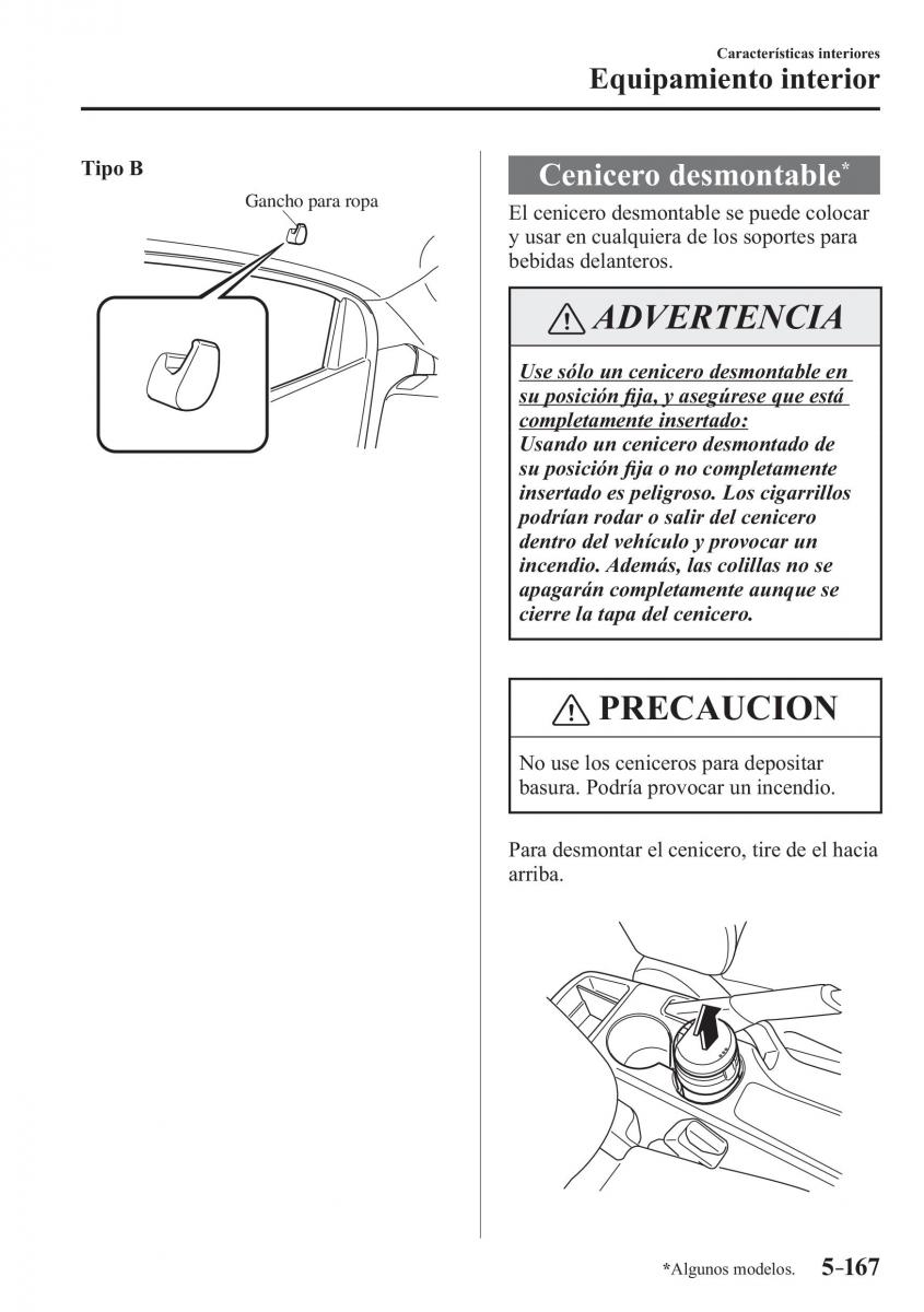 Mazda 2 Demio manual del propietario / page 492