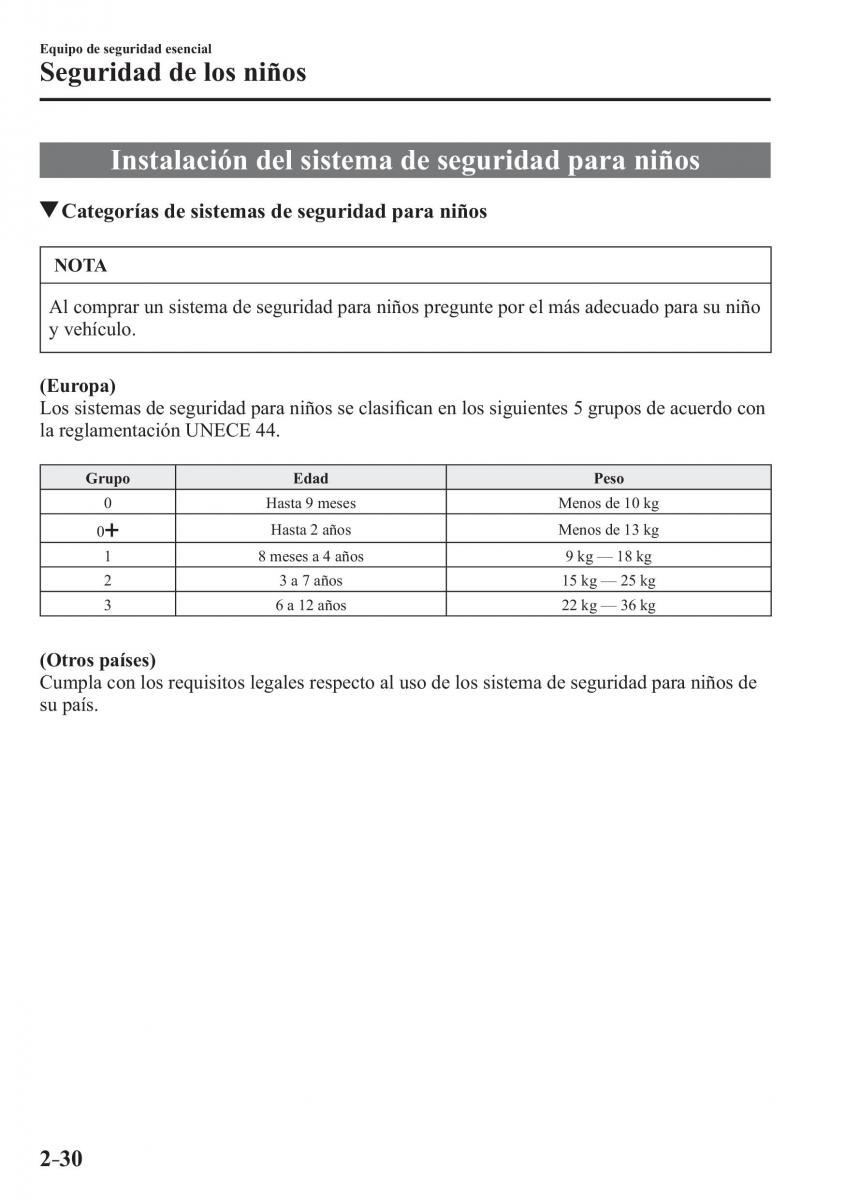 Mazda 2 Demio manual del propietario / page 51