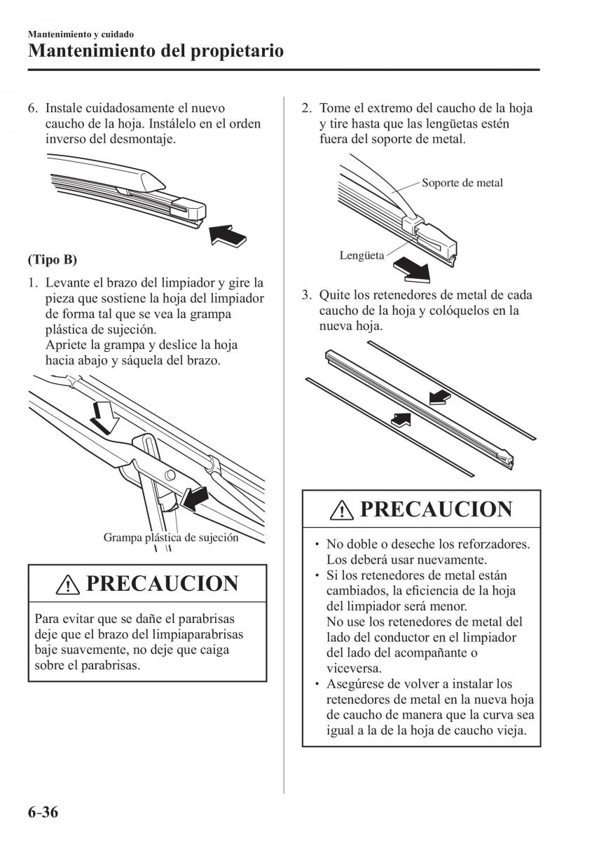 Mazda 2 Demio manual del propietario / page 529