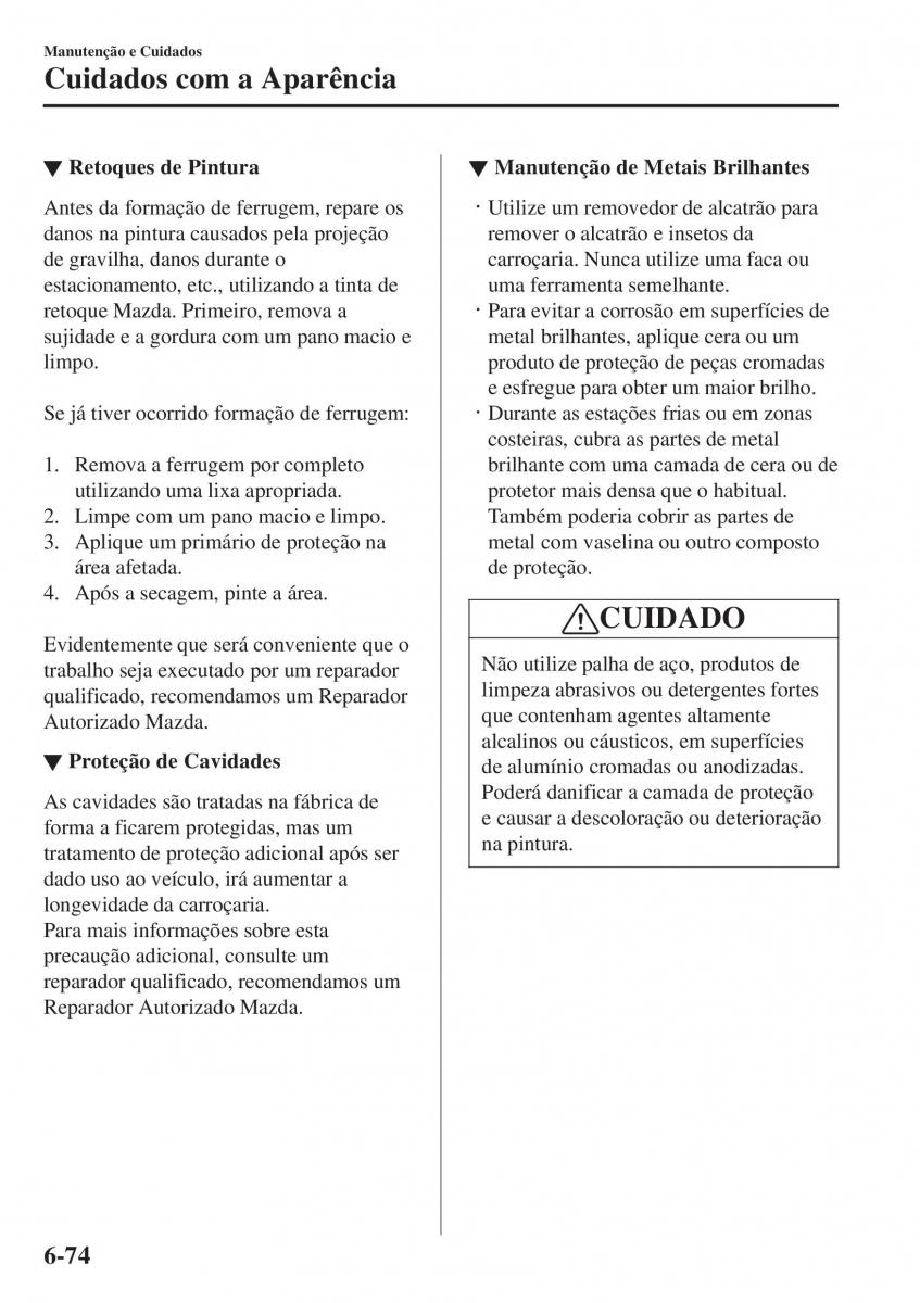 Mazda 2 Demio manual del propietario / page 551