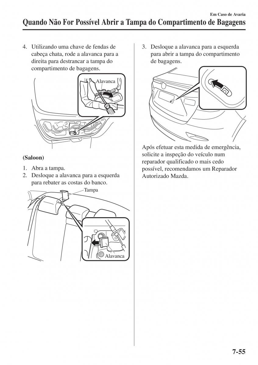 Mazda 2 Demio manual del propietario / page 612