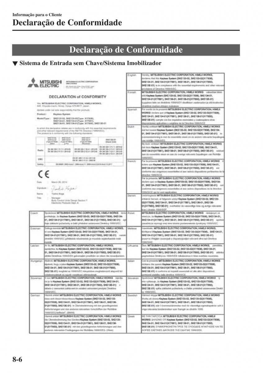 Mazda 2 Demio manual del propietario / page 619