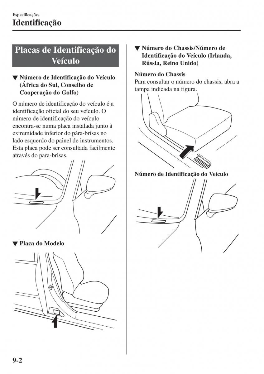 Mazda 2 Demio manual del propietario / page 637