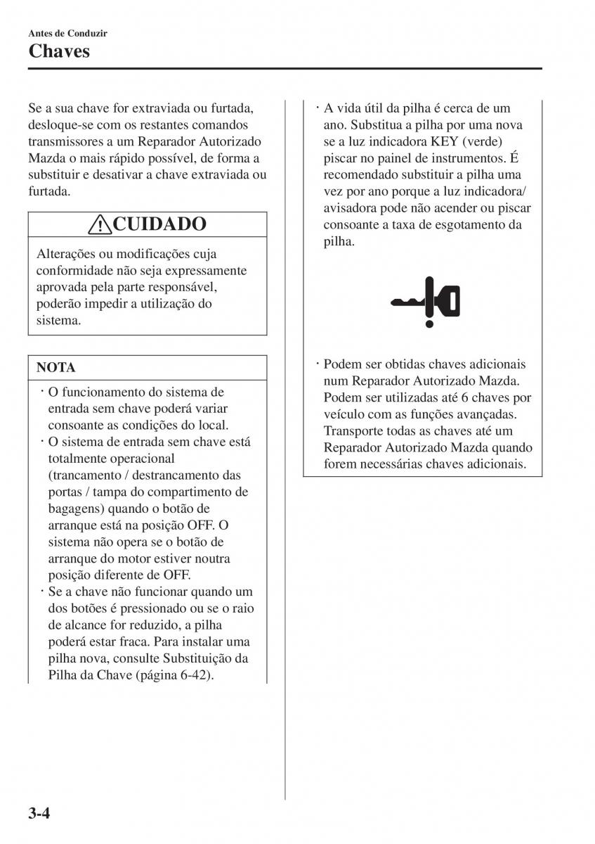 Mazda 2 Demio manual del propietario / page 85