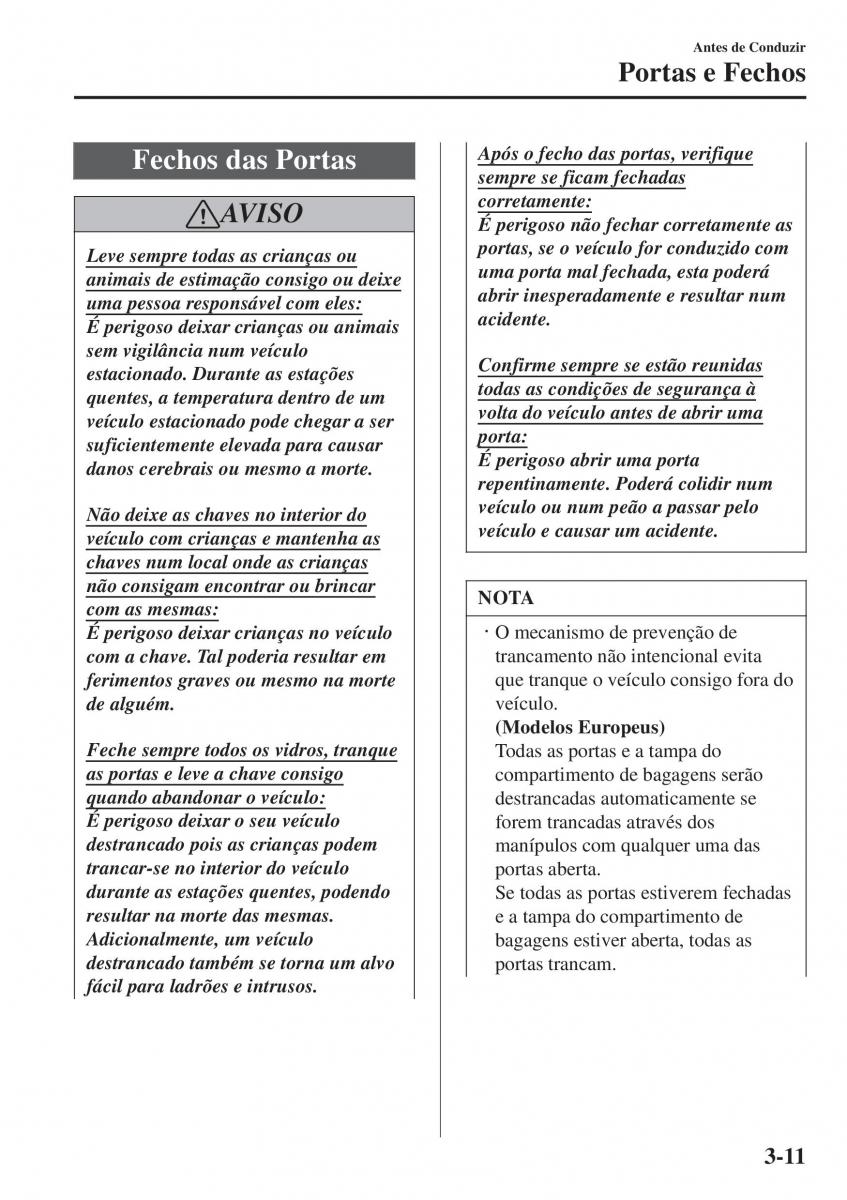 Mazda 2 Demio manual del propietario / page 92