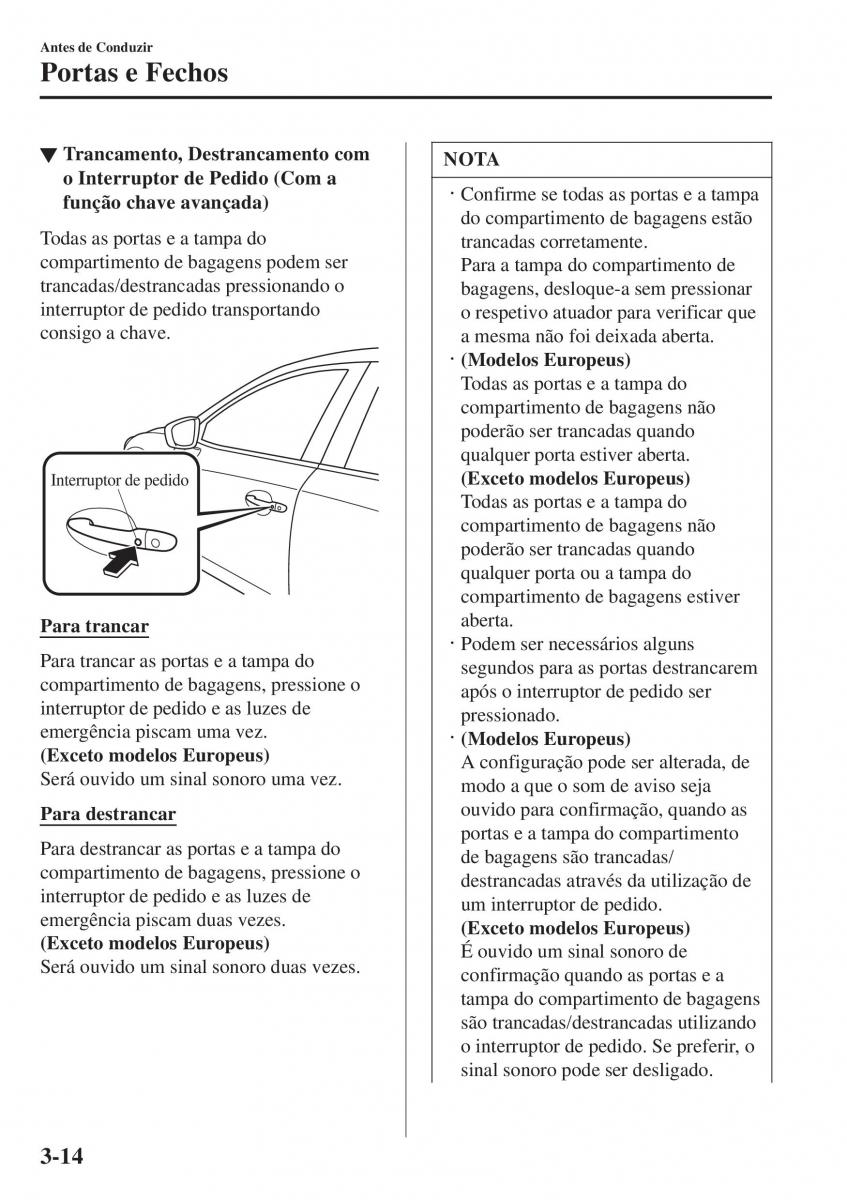 Mazda 2 Demio manual del propietario / page 95