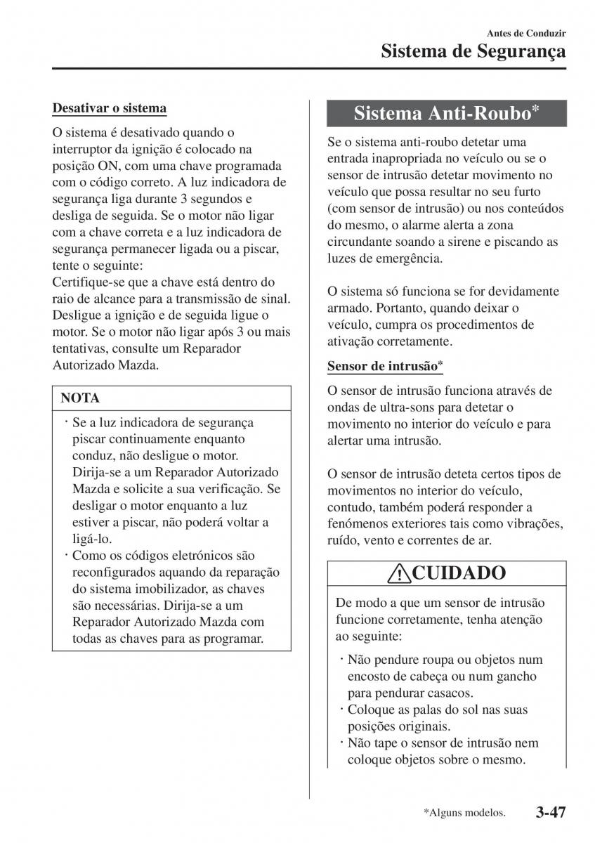 Mazda 2 Demio manual del propietario / page 128