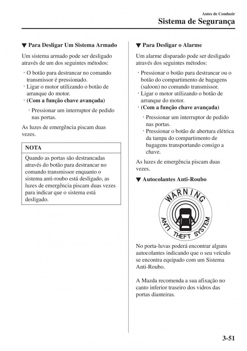 Mazda 2 Demio manual del propietario / page 132