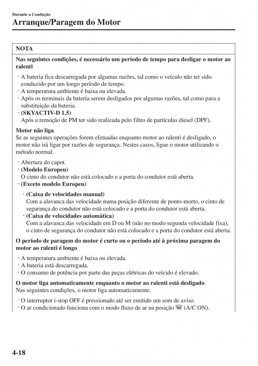 Mazda 2 Demio manual del propietario / page 167