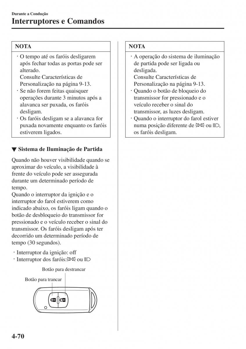 Mazda 2 Demio manual del propietario / page 219