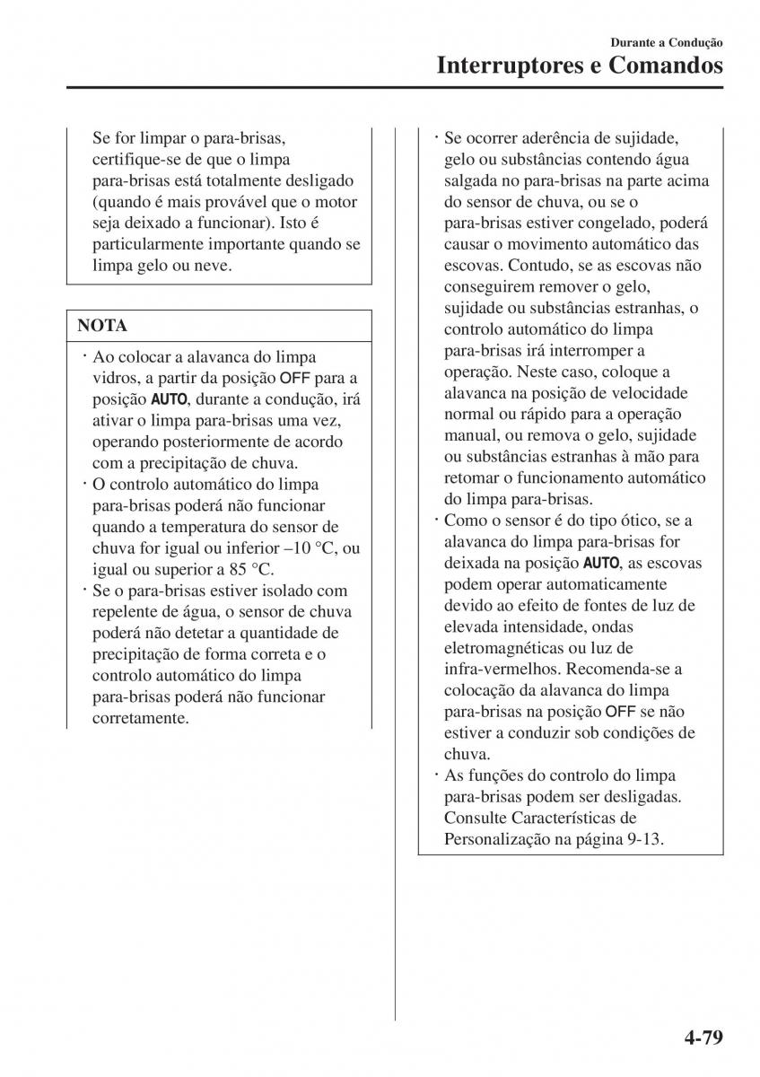 Mazda 2 Demio manual del propietario / page 228