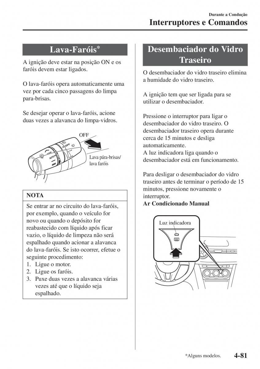 Mazda 2 Demio manual del propietario / page 230