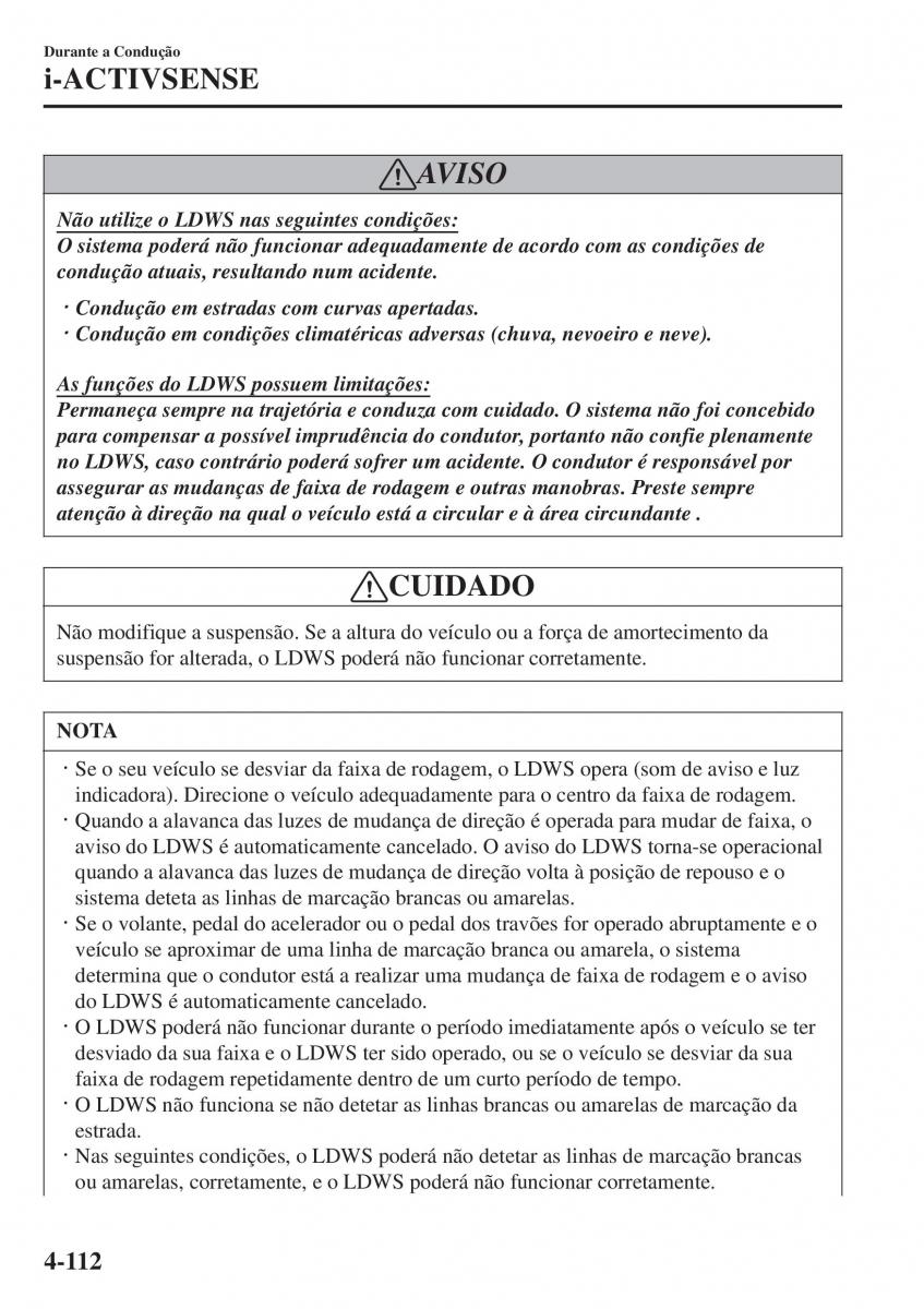 Mazda 2 Demio manual del propietario / page 261