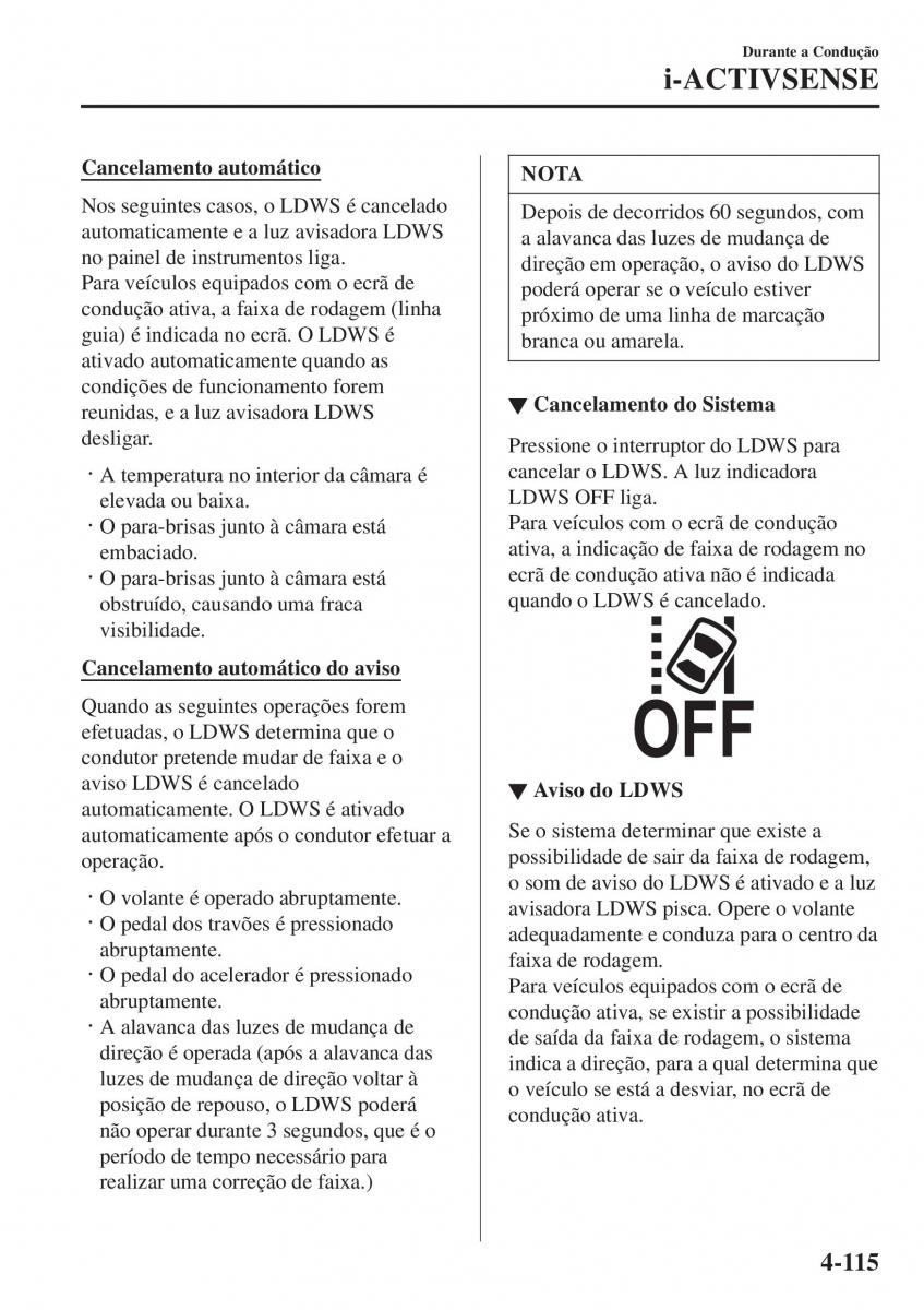 Mazda 2 Demio manual del propietario / page 264