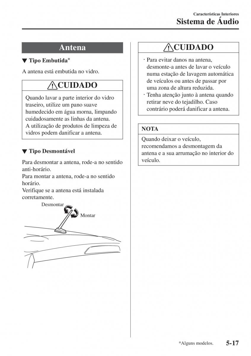 Mazda 2 Demio manual del propietario / page 334