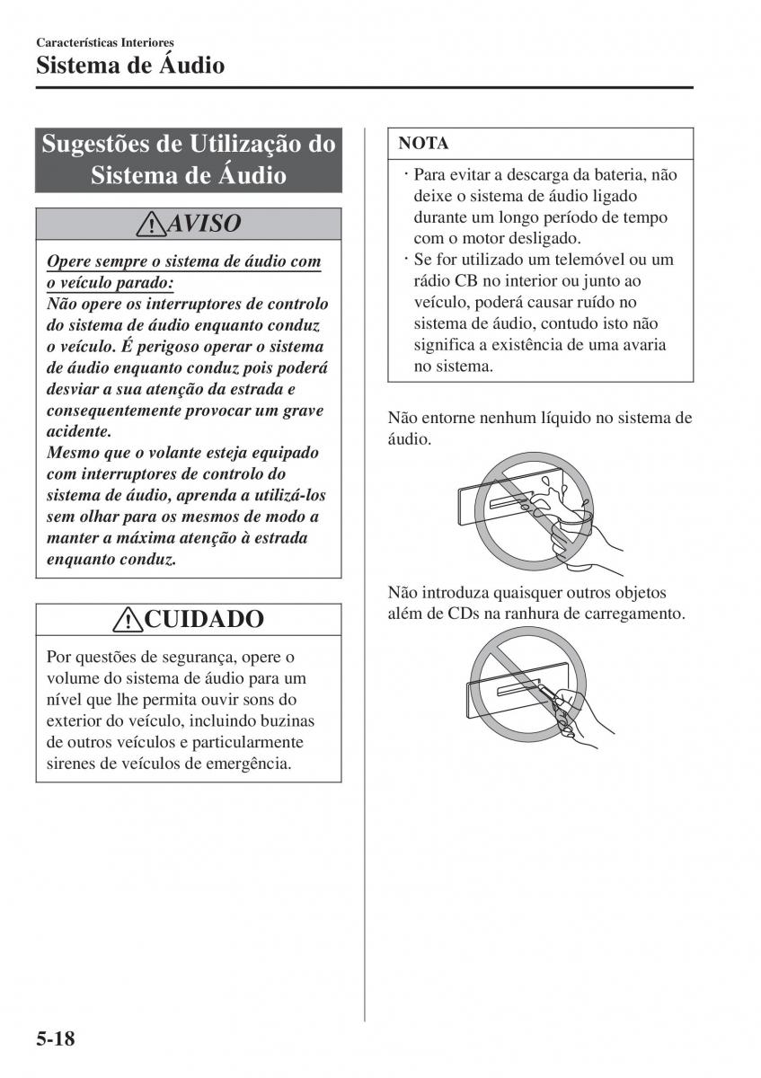 Mazda 2 Demio manual del propietario / page 335