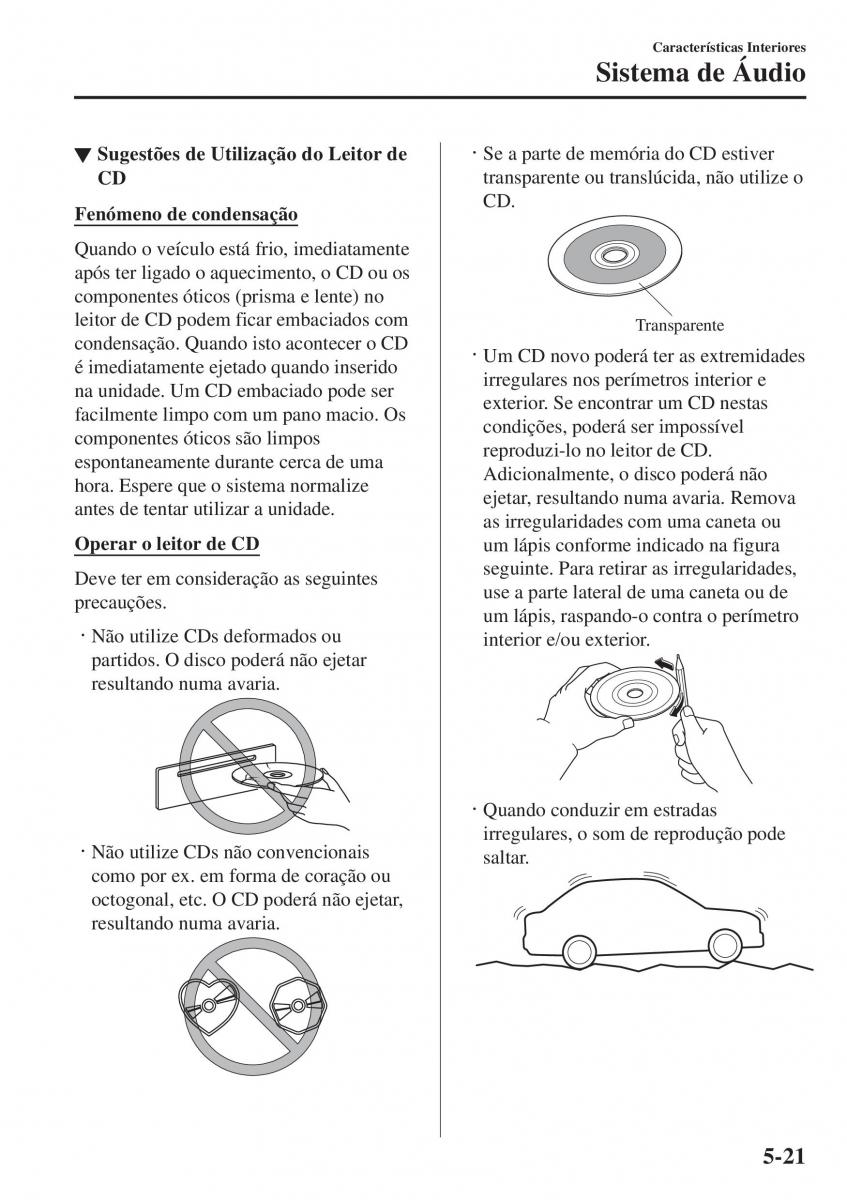 Mazda 2 Demio manual del propietario / page 338