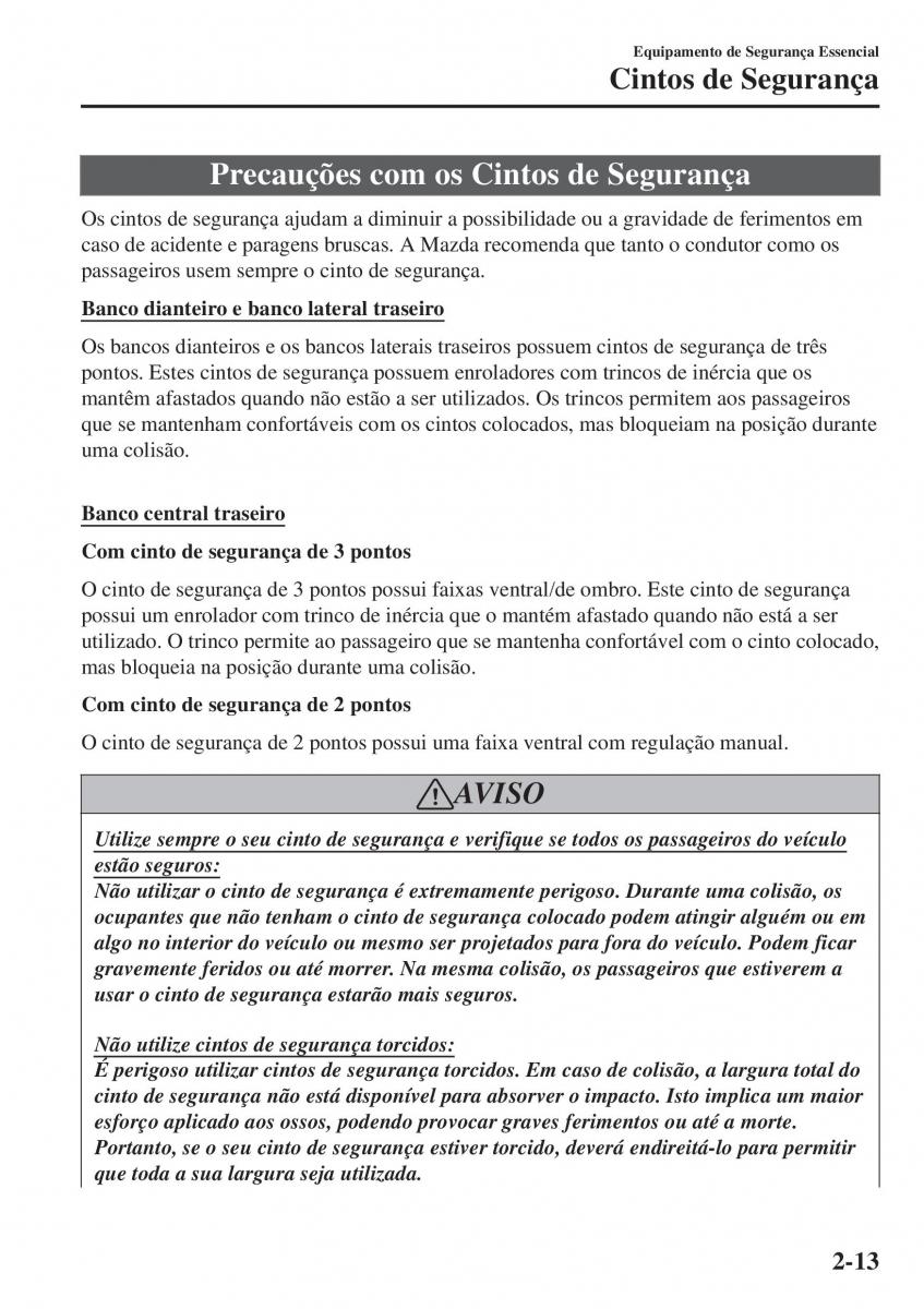 Mazda 2 Demio manual del propietario / page 34