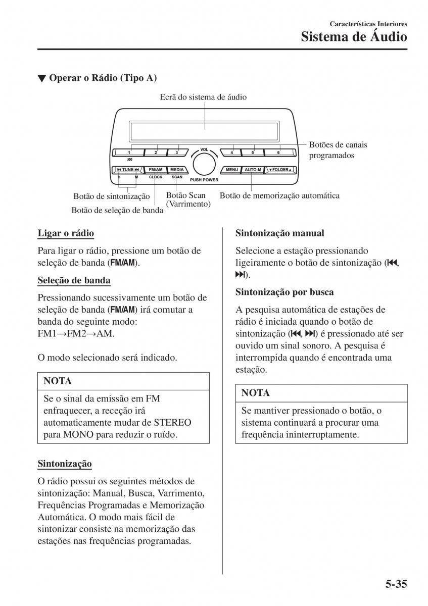 Mazda 2 Demio manual del propietario / page 352