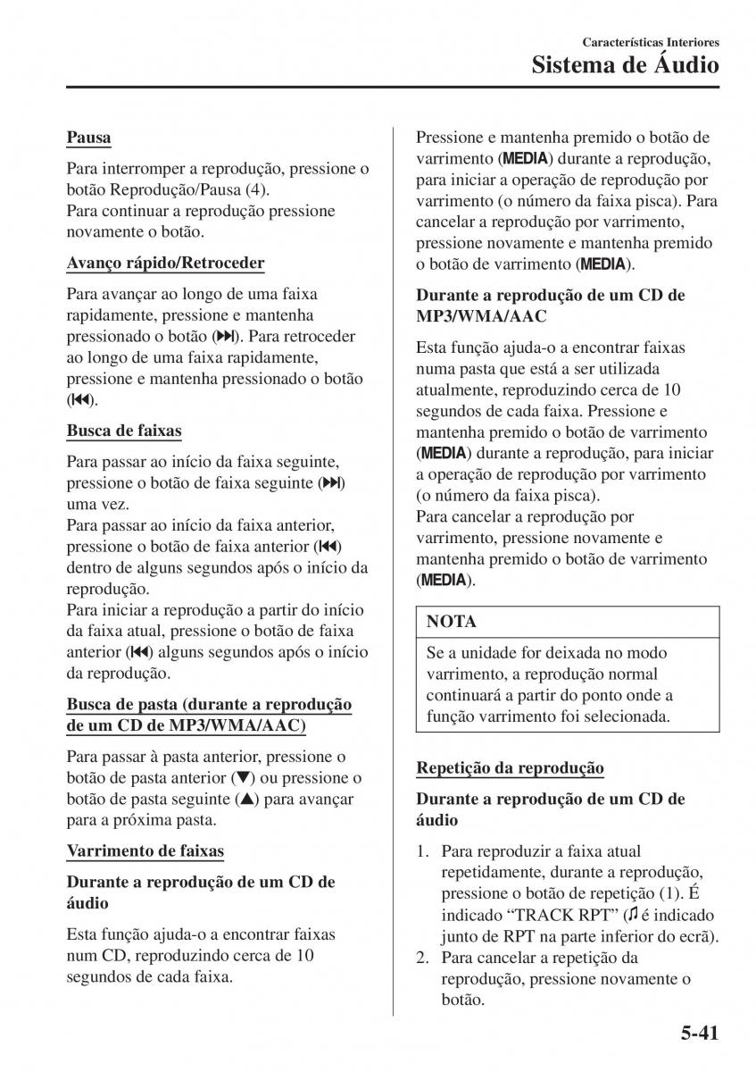 Mazda 2 Demio manual del propietario / page 358