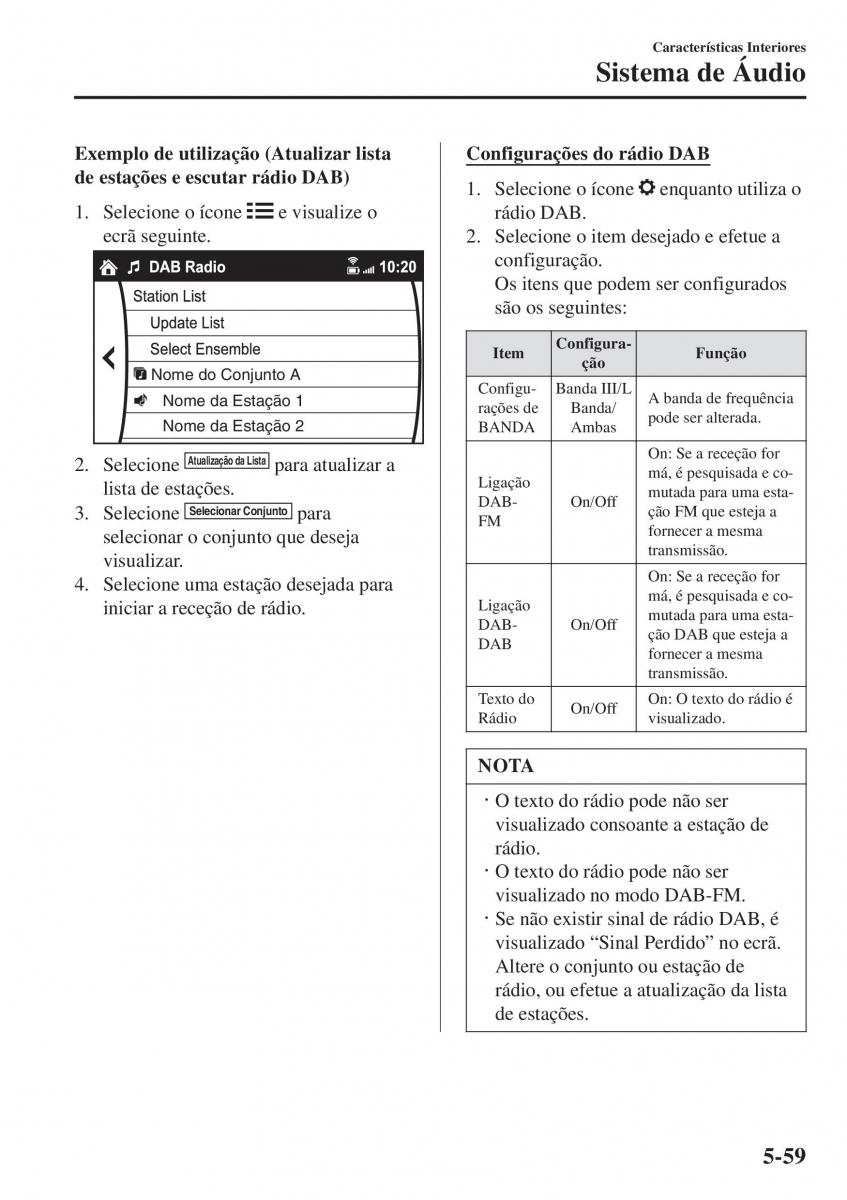 Mazda 2 Demio manual del propietario / page 376