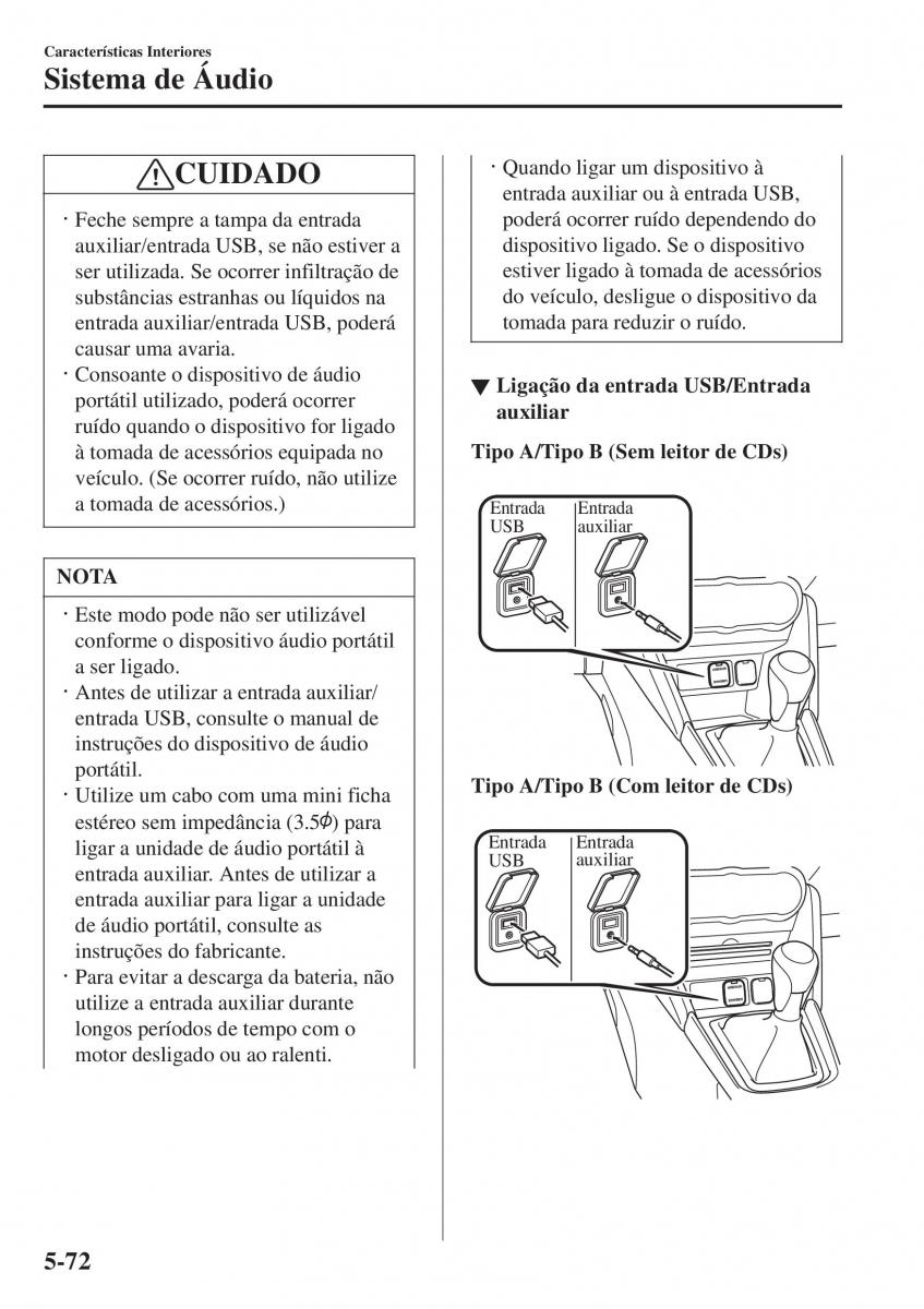 Mazda 2 Demio manual del propietario / page 389