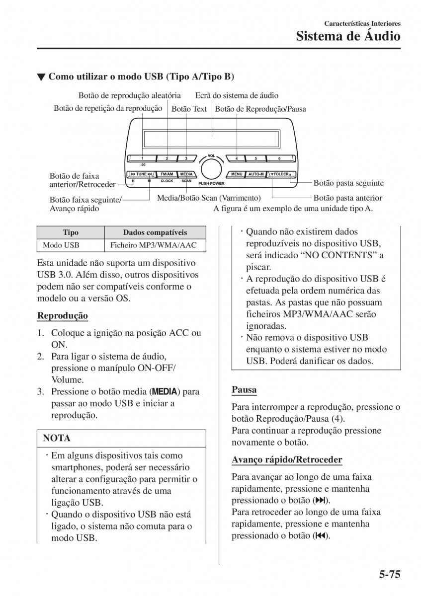 Mazda 2 Demio manual del propietario / page 392