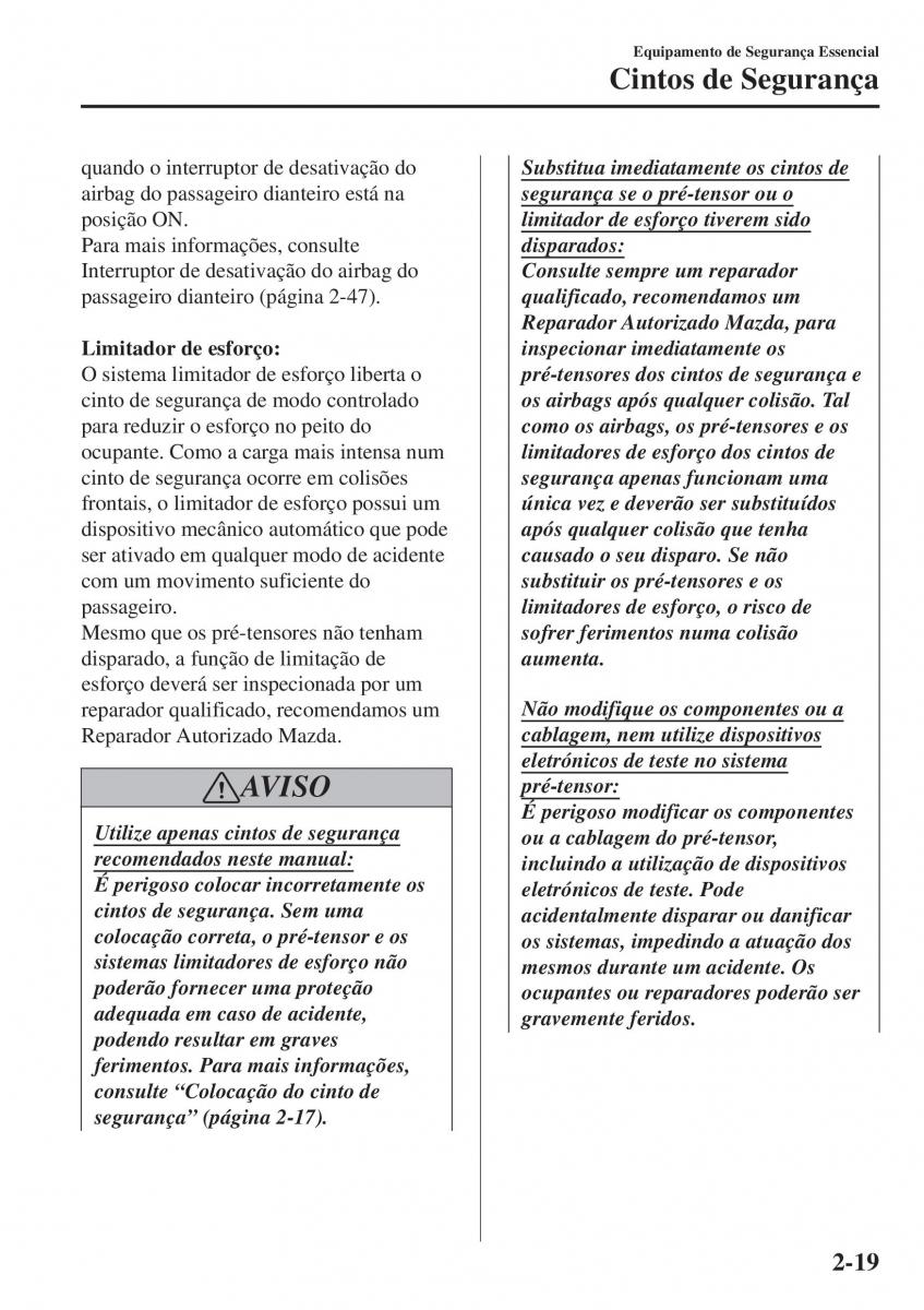 Mazda 2 Demio manual del propietario / page 40