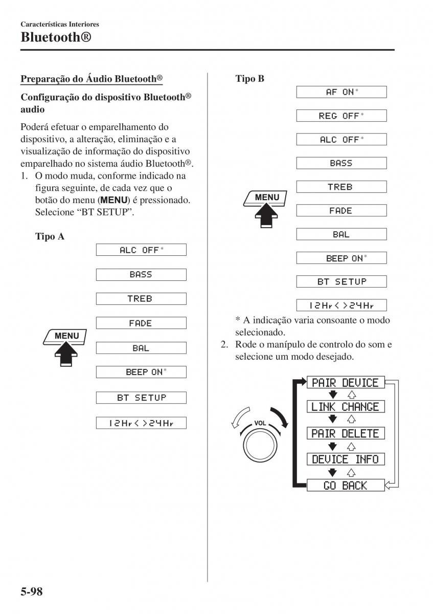 Mazda 2 Demio manual del propietario / page 415