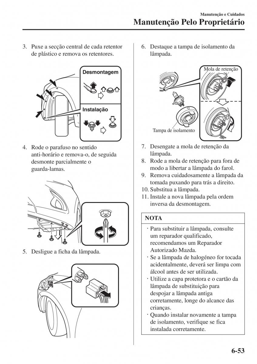 Mazda 2 Demio manual del propietario / page 530