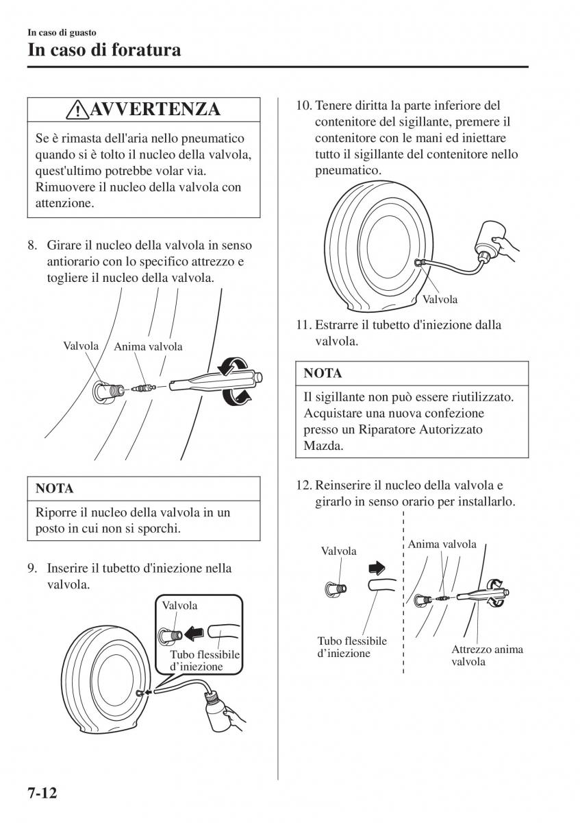 Mazda 2 Demio manuale del proprietario / page 563