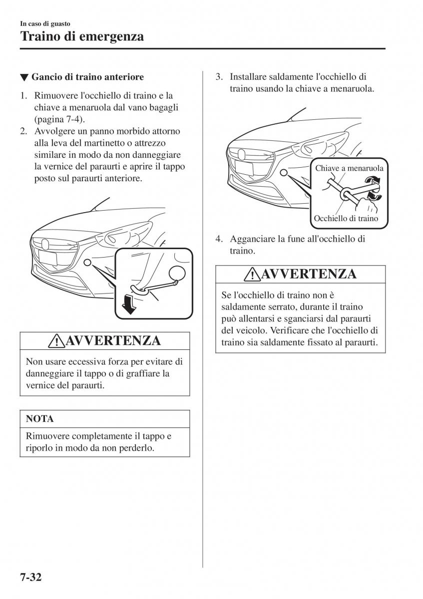 Mazda 2 Demio manuale del proprietario / page 583