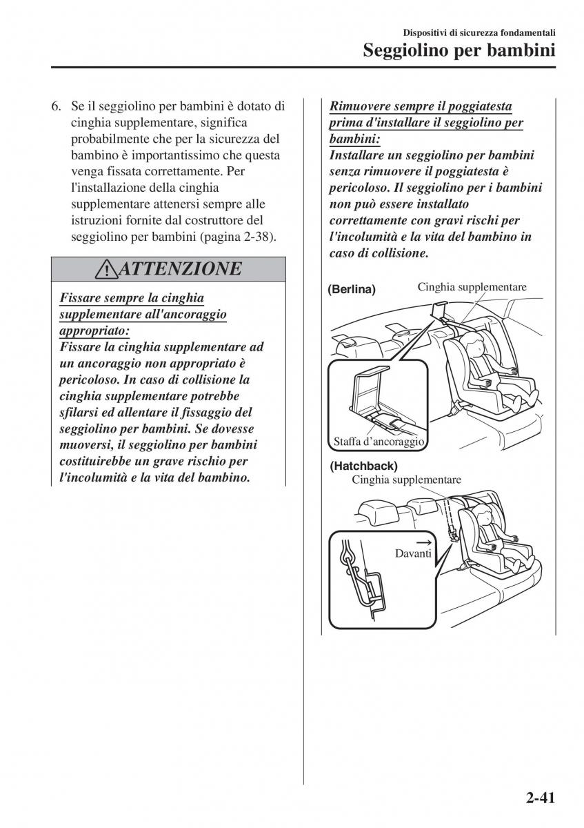 Mazda 2 Demio manuale del proprietario / page 62