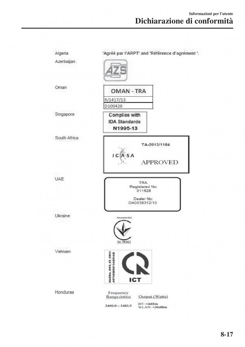 Mazda 2 Demio manuale del proprietario / page 624