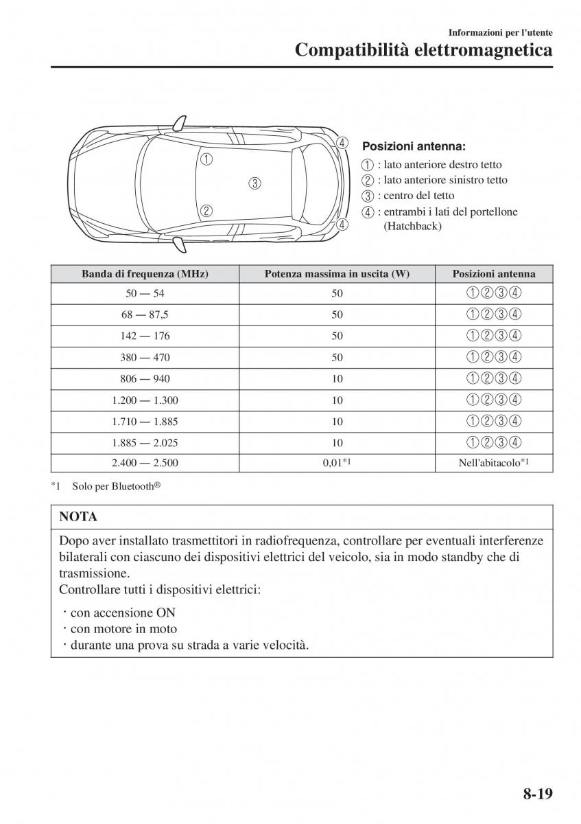 Mazda 2 Demio manuale del proprietario / page 626