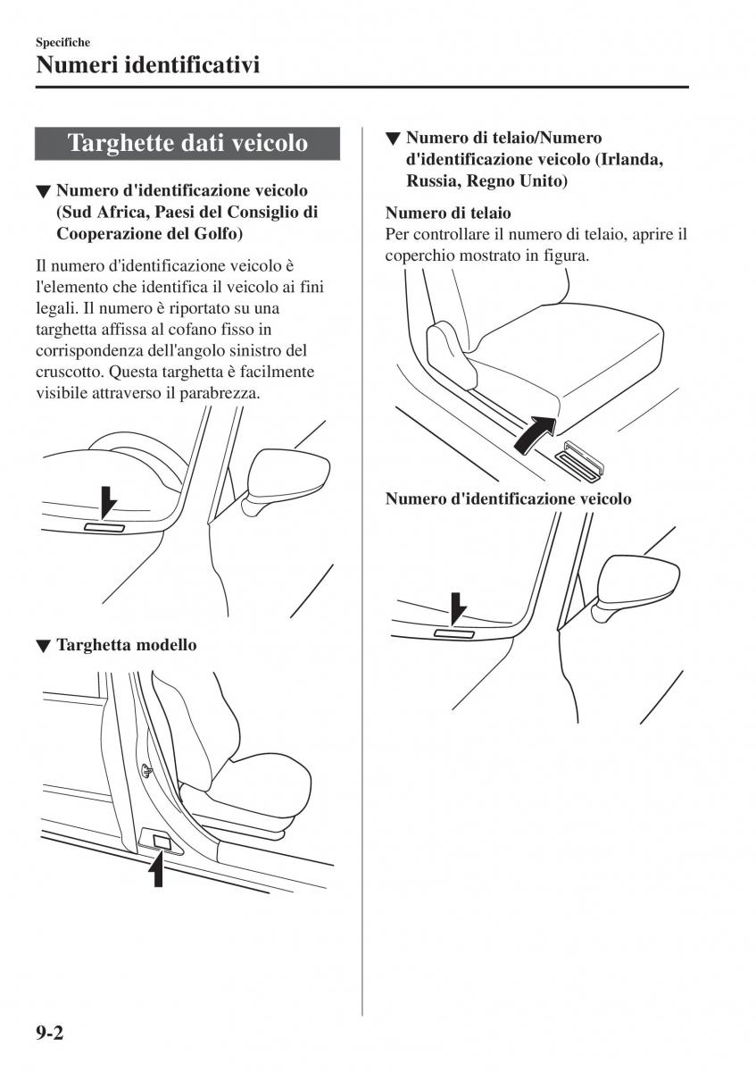 Mazda 2 Demio manuale del proprietario / page 631