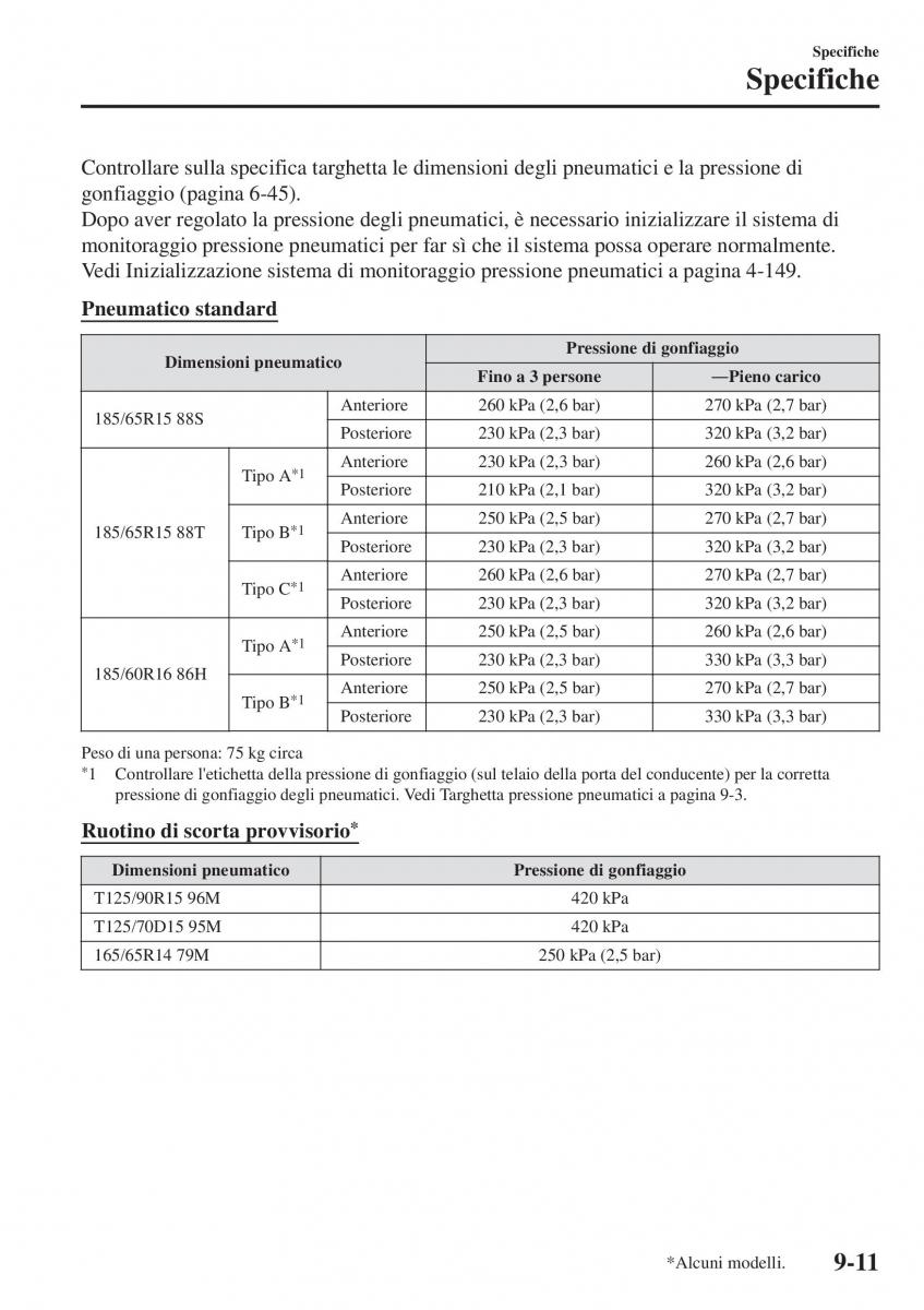 Mazda 2 Demio manuale del proprietario / page 640