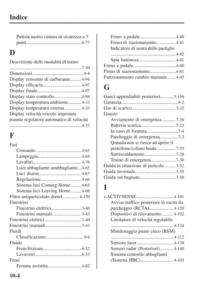 Mazda 2 Demio manuale del proprietario / page 653