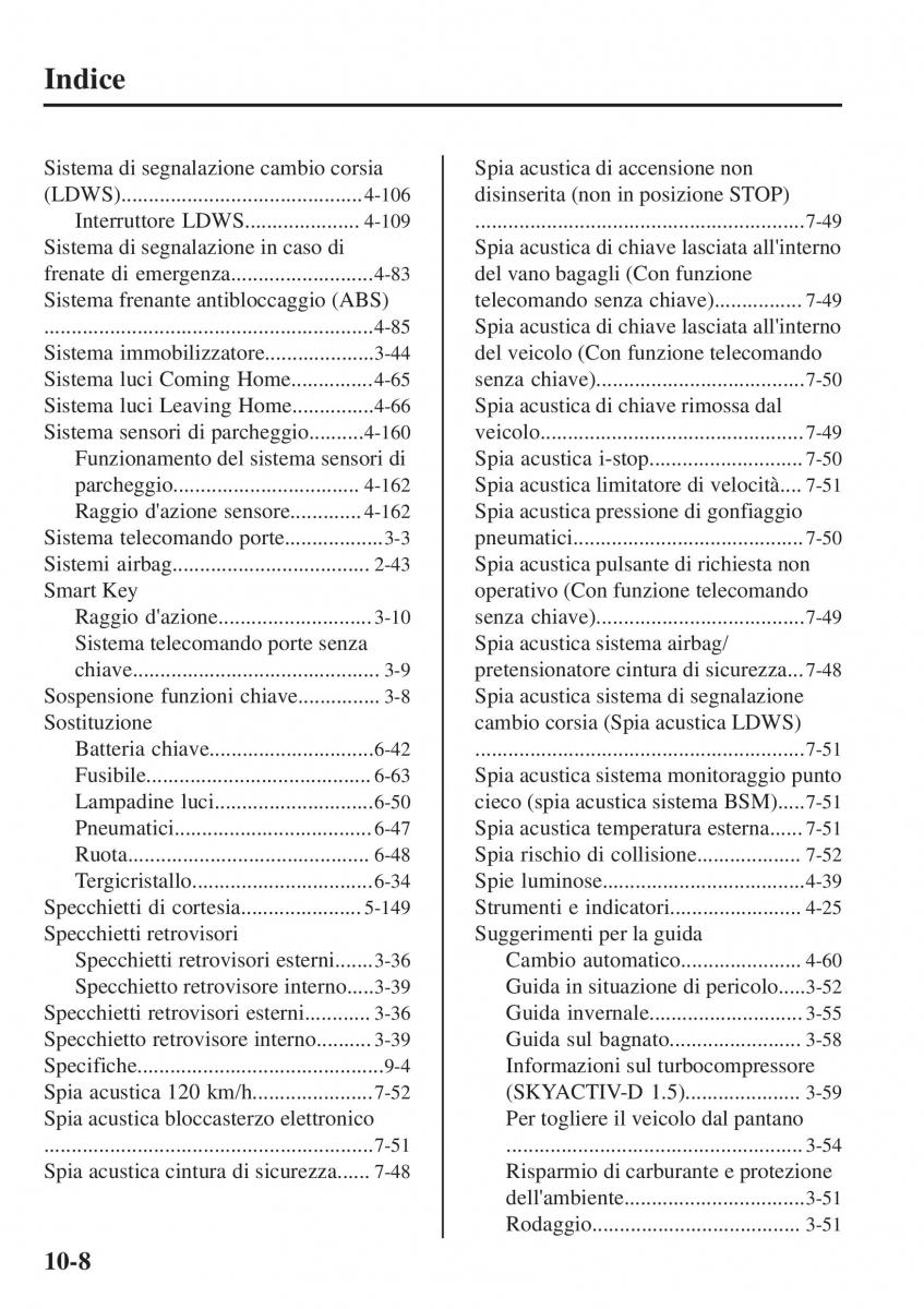 Mazda 2 Demio manuale del proprietario / page 657