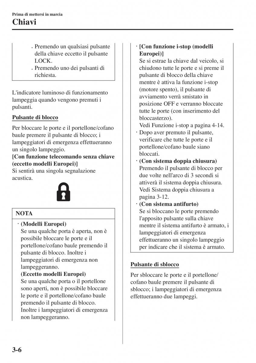 Mazda 2 Demio manuale del proprietario / page 89