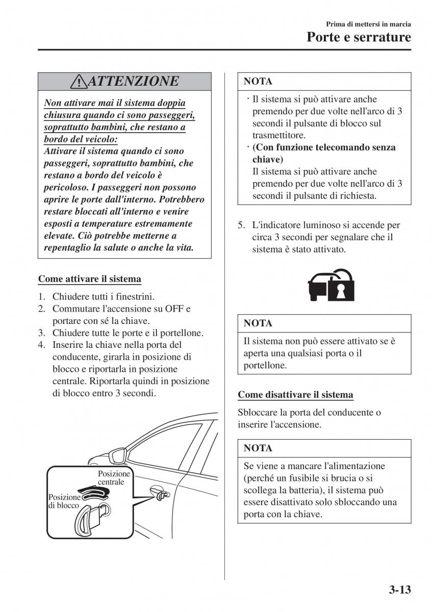 Mazda 2 Demio manuale del proprietario / page 96